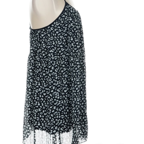 Abercrombie & Fitch Womens Black and White Leopard Print Mini Dress - Size S - Picture 7 of 7